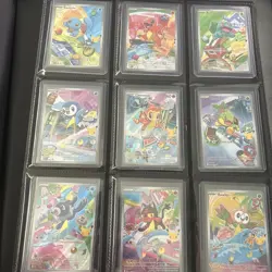 Pokemon TCG First Partner Illustration Collection Kanto Series 1 Full Set of 9 - Image 1