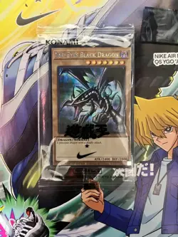 Yugioh Red-Eyes Black Dragon Nike Worlds Promo NKC1-EN002 Collaboration 2025 - Image 1