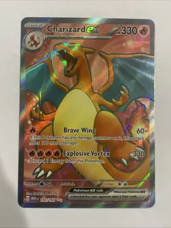 Charizard ex - 183/165 Ultra Rare Pokemon TCG Scarlet & Violet 151 NM - Image 1