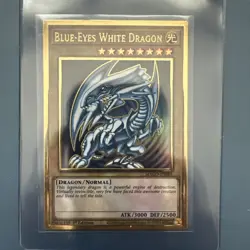 Blue-Eyes White Dragon Premium Gold Rare 1st Edition MAGO-EN001 Yugioh - Image 1