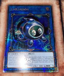 Linkuriboh (EU Quarter Century Secret Rare QCSR QCR) RA04-EN291 1st NM Yugioh! - Image 2