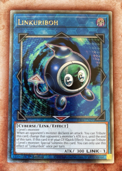 Linkuriboh (EU Quarter Century Secret Rare QCSR QCR) RA04-EN291 1st NM Yugioh! - Image 3