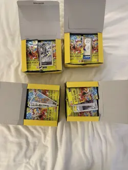 One Piece TCG (1100+)Card Bulk Lot (Mix of English C/UC/SR/R/L) OP-15-EB04 - Image 1