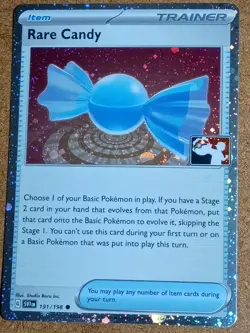 Rare Candy 191/198 Common Prize Pack Series Cards Pokemon Holo Lightly Played - Image 1