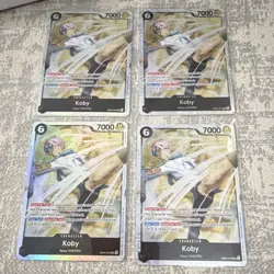 One Piece Card Game Koby EB04-044 Character Cards Lot English 4 - Image 1