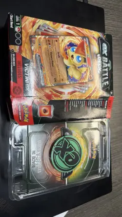 Pokemon TCG ex Battle Deck Victini ex 60-Card Deck Holo English 2024 6+ - Image 4