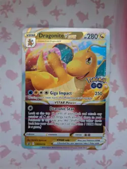 Dragonite VSTAR SWSH236 SWSH: Sword & Shield Promo Cards Holo NM - Image 1