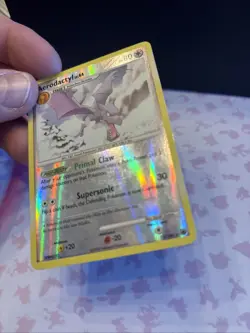 AERODACTYL LV. 44 MAJESTIC DAWN 15/100 REVERSE HOLO POKEMON CARD MP - Image 4