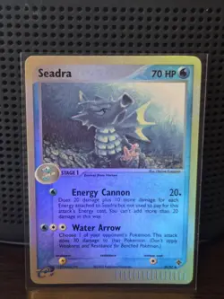 2003 Seadra 39/97 EX Dragon Reverse Holo Rare Pokemon Card - NM - Image 1
