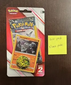 Pokemon TCG Lost Thunder *ERROR PACK* 2x 3-card Mini Booster Packs + Bonus&Coin - Image 1