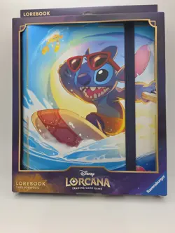 Disney Lorcana Lorebook Card Portfolio Binder Stitch Brand New 🔥🔥🔥🔥 - Image 2