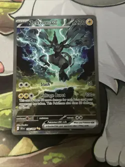 Zekrom EX Black Bolt Special Illustration Holo Card 166/086 Nm - Image 1