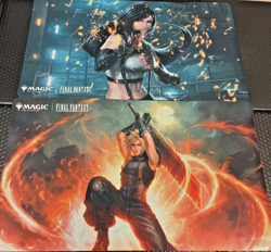Ultra PRO Magic: The Gathering—FINAL FANTASY Cloud+Tifa Playmat Bundle NEW - Image 1