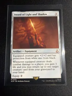 Sword of Light and Shadow Universes Beyond: Assassin's Creed Regular - Image 1