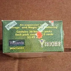 Wizards of the Coast Magic: The Gathering Visions Booster Box English 1997 - Image 5