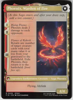 MTG Joshua, Phoenix's Dominant Normal NM FINAL FANTASY Magic 229 - Image 2