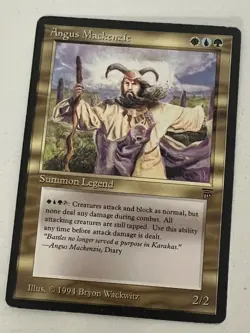 Magic the Gathering MTG Legends Angus Mackenzie MP+ (Beta Bob) - Image 1