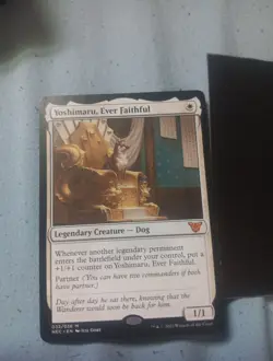 Yoshimaru, Ever Faithful Commander: Kamigawa: Neon Dynasty Regular - Image 1