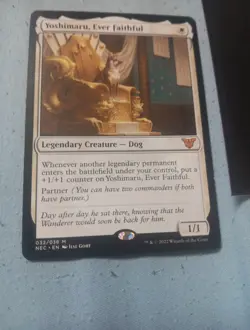 Yoshimaru, Ever Faithful Commander: Kamigawa: Neon Dynasty Regular - Image 3