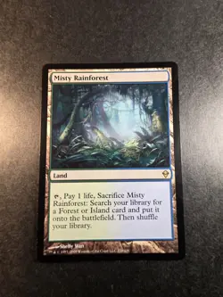 Misty Rainforest x4 Zendikar Magic the Gathering MTG 2009 - Image 3