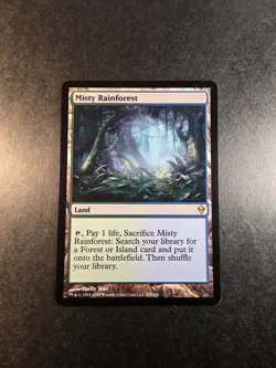 Misty Rainforest x4 Zendikar Magic the Gathering MTG 2009 - Image 5