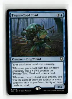 Twenty-Toed Toad Bloomburrow NM Rare #BLC-16 MTG Magic - Image 1