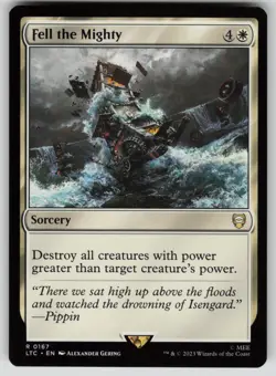 Fell the Mighty Commander: The Lord of the Rings 167 MTG NM - Image 1