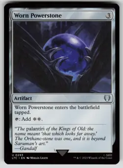 Worn Powerstone Commander: The Lord of the Rings 293 MTG NM - Image 1