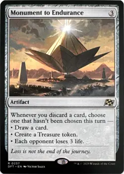 Monument to Endurance 237 - Aetherdrift - MTG - NM - Image 1