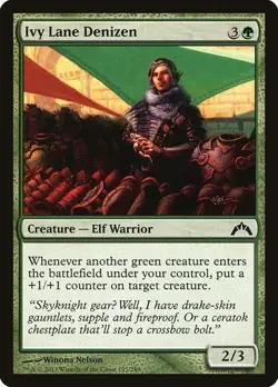 Ivy Lane Denizen NM/M Gatecrash Green Creature Elf Warrior Mtg Magic English - Image 1