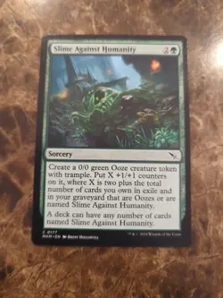 Slime Against Humanity Murders at Karlov Manor Regular NM MTG - Image 1