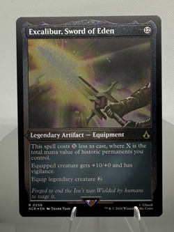 Excalibur, Sword of Eden 0256 Foil Etched ACR Assassin’s Creed MTG NM - Image 1