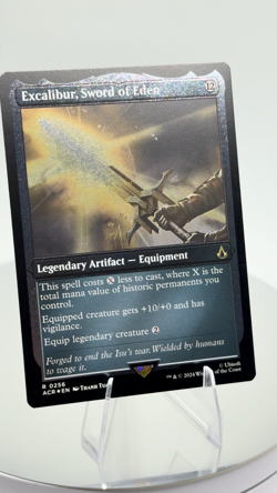 Excalibur, Sword of Eden 0256 Foil Etched ACR Assassin’s Creed MTG NM - Image 2