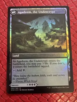 MTG Agadeem's Awakening Zendikar Rising Foil - Image 2