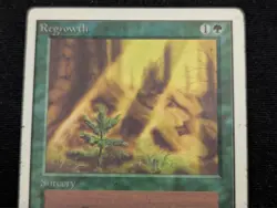 Regrowth - Unlimited - LP - Magic the Gathering - MTG - Green - Sorcery - Image 3