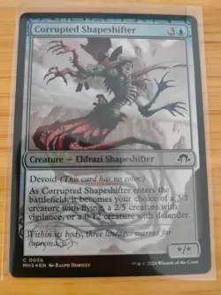 MTG Corrupted Shapeshifter (FOIL) 0056 Modern Horizons 3 M/NM Free UK P&P - Image 1