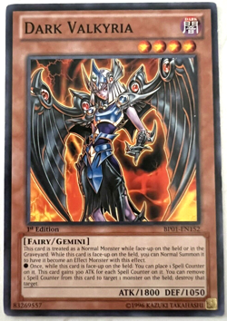 YuGiOh! - Dark Valkyria - BP01-EN152 - 1st Edition - Common - Image 1