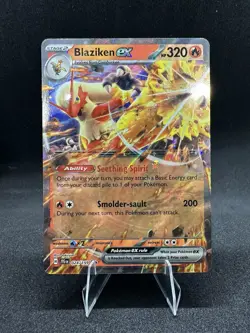 Pokemon Blaziken EX Double Rare Holo Card 024/159 Sv09: Journey Together - Image 1