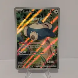Pokemon TCG Snorlax 051 SVP: Scarlet & Violet Promo Holo Basic 150 HP - Image 1