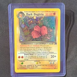 Dark Dugtrio 6/82 Team Rocket Holo 2000 EN 50HP Pokemon TCG - Image 1