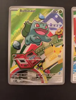 Pokemon First Partner Illustration Collection Series 1 Kanto Gen 1 Starters Set - Image 2