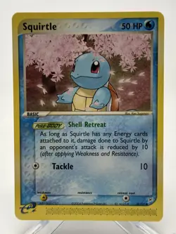 Pokemon Squirtle 46/95 Team Magma vs Team Aqua Regular Common EX 2004 - Image 1