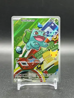 Pokemon First Partner Illustration Collection Series 1 Kanto Gen 1 Starters NM - Image 3
