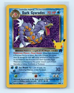 Pokemon tcg Celebrations: Classic Collection Dark Gyarados Lightly played - Image 1
