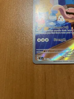 Pokemon Lickitung Temporal Forces Illustration Rare Full Art 180 NM Fast Ship - Image 2