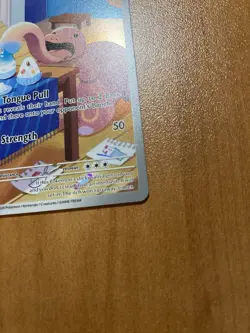 Pokemon Lickitung Temporal Forces Illustration Rare Full Art 180 NM Fast Ship - Image 3