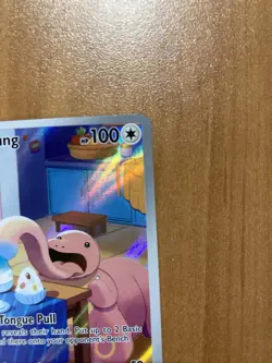 Pokemon Lickitung Temporal Forces Illustration Rare Full Art 180 NM Fast Ship - Image 4