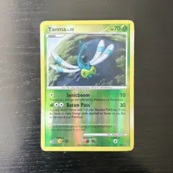 Yanma SH9 Pokemon Supreme Victors Reverse Holo Rare - Image 2