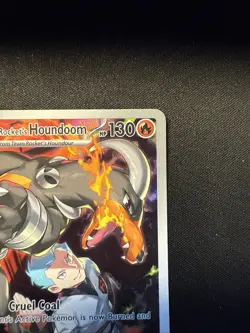 Team Rocket's Houndoom IR 191/182 Near Mint Destined Rivals POKEMON NM - Image 5