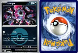 Hoopa (Poke Ball) 141/217 Holo Rare Ascended Heroes Pokemon Reverse Holo NM - Image 1
